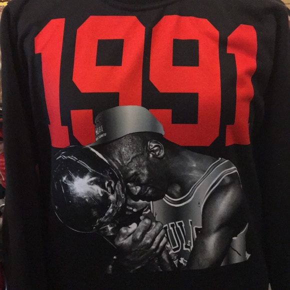 Sneak Gallery Michael Jordan 1991 Retro Sweatshirt - Picture 2 of 5